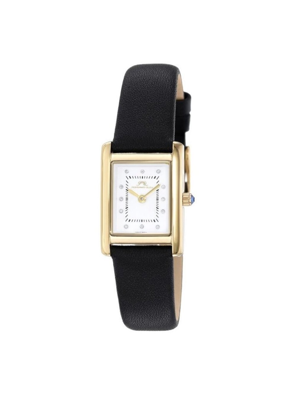 NWT Porsamo Bleu Karolina Quartz Diamond White Dial Ladies Watch